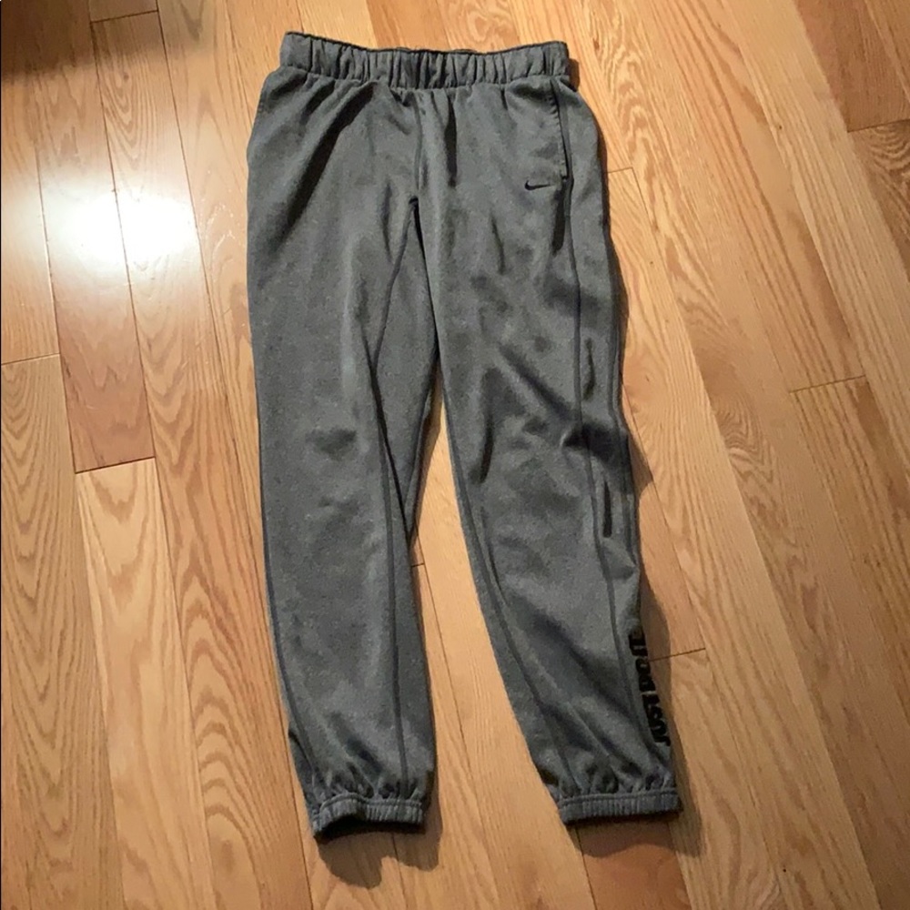 Nike joggers.